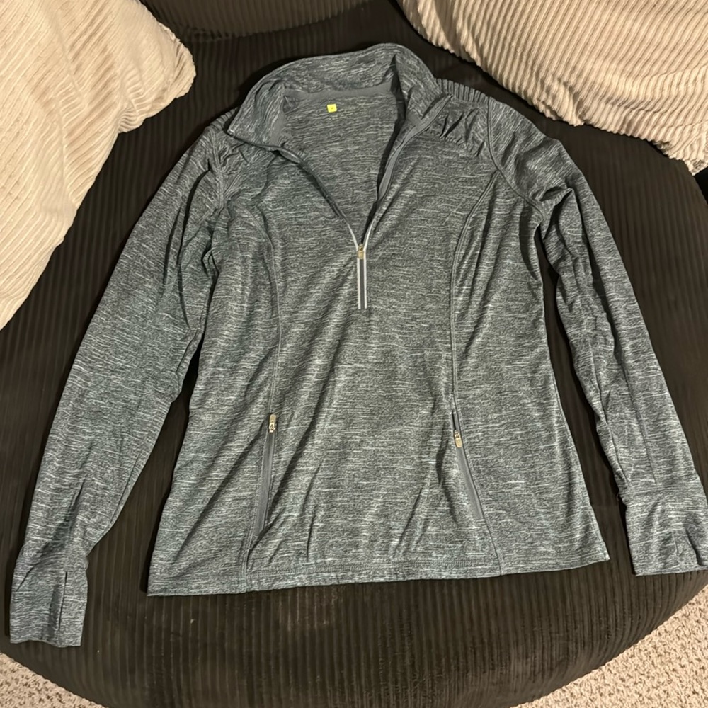 Gray exercise Jacket